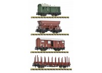 Set 4 vagoane marfa DB - N Fleischmann 6660119